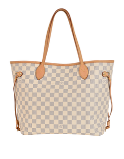 Neverfull MM, Canvas, Damier Azur, NFC, B/DB/P, 4*
